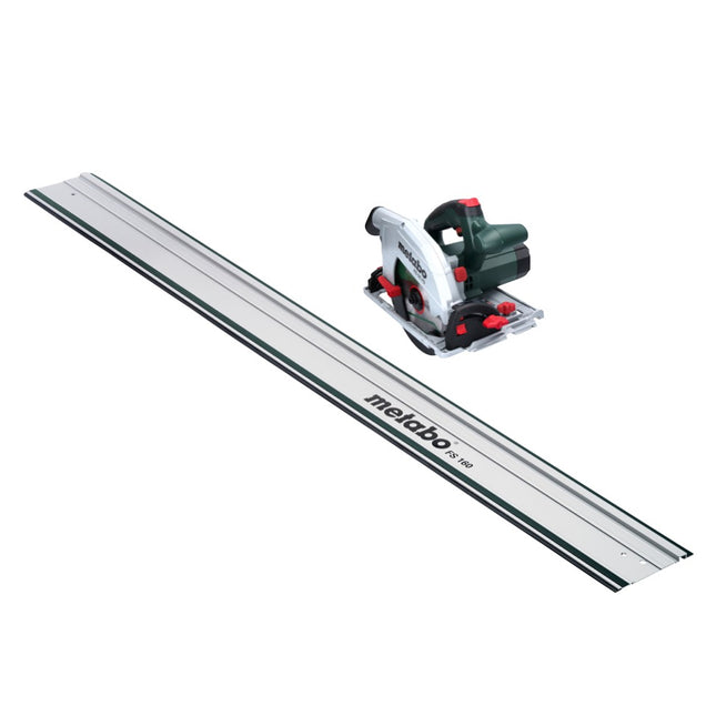 Metabo KS 66 FS Handkreissäge 1500 W 190 mm + 1x Sägeblatt + Führungsschiene