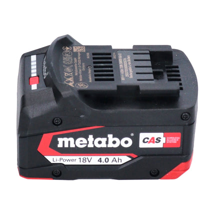 Metabo Li-Power Akkupack 18 V 4,0 Ah CAS Li-Ion Akku ( 625027000 ) mit Ladestandsanzeige - Nachfolger von 625591000