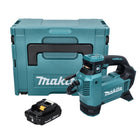 Makita DMP 181 A1J Cordless compressor 18 V 11.1 bar + 1x rechargeable battery 2.0 Ah + Makpac - without charger