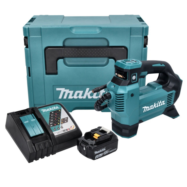 Compressore a batteria Makita DMP 181 RM1J 18 V 11,1 bar + 1x batteria 4,0 Ah + caricabatterie + Makpac