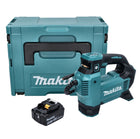 Makita DMP 181 G1J Compresor sin cable 18 V 11,1 bar + 1x batería recargable 6,0 Ah + Makpac - sin cargador