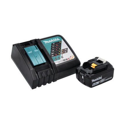 Makita DMP 181 RG1J Gonfleur sans fil 11,1 bar 18 V + 1x Batterie 6,0Ah + Chargeur + Coffret Makpac