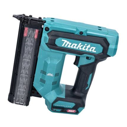 Makita FN 001 GD1 Chiodatrice a testa piatta a batteria 40 V max. XGT Brushless + 1x batteria 2,5 Ah + caricabatteria