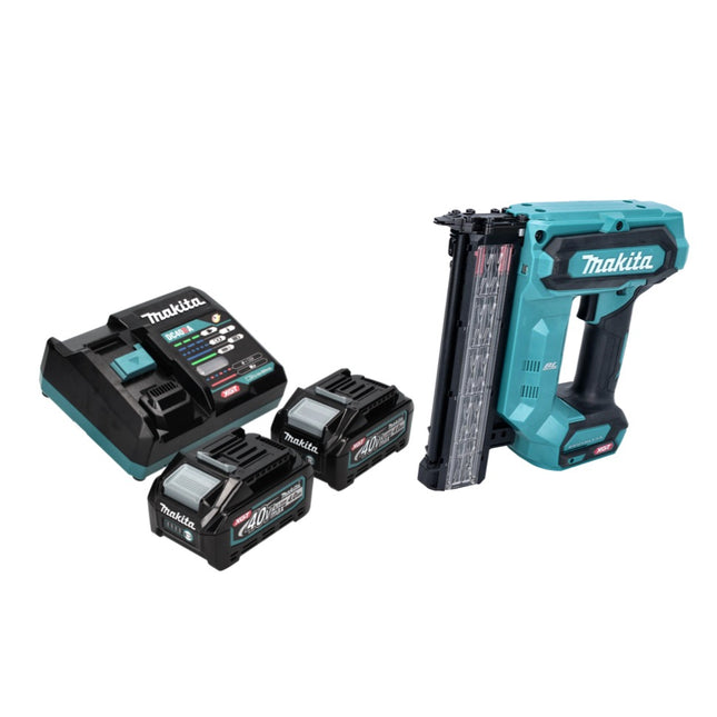 Makita FN 001 GM2 Brad nailer Brushless XGT 40 V + 2x Batteries 4.0Ah + Charger