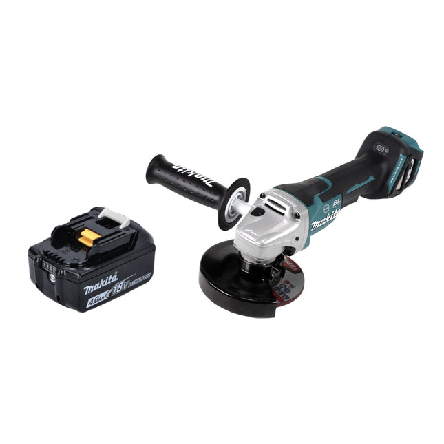 Makita DGA 517 M1 Akku Winkelschleifer 18 V 125 mm Brushless + 1x Akku 4,0 Ah - ohne Ladegerät