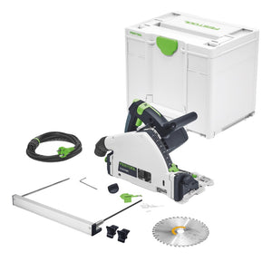 Festool TS 55 FEBQ-Plus-PA Tauchsäge 1200 W 160 mm + Parallelanschlag PA-TS 55 + Systainer