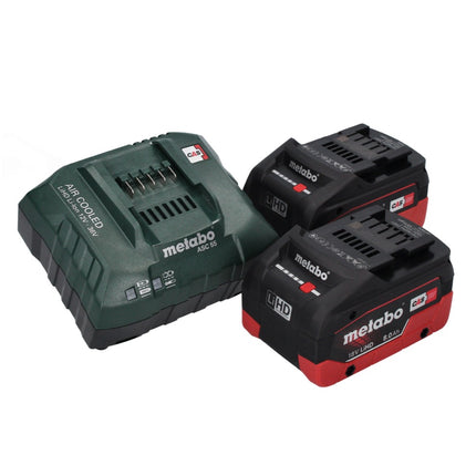 Metabo FSB 36-18 LTX BL 40 Akumulatorowa wykaszarka szczotkowa 36 V ( 2x 18 V ) dwuręczna bezszczotkowa + 2x akumulator 8,0 Ah + ładowarka