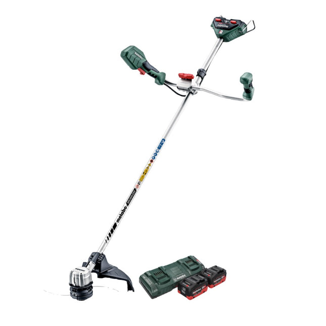 Metabo FSB 36-18 LTX BL 40 Cordless brush cutter 36 V ( 2x 18 V ) two-handle brushless + 2x battery 10.0 Ah + double charger
