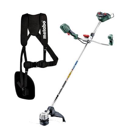 Metabo FSB 36-18 LTX BL 40 Cordless Brush Cutter 36V (2x 18V) Two-handle Brushless + Back Carry Strap - without battery, without charger