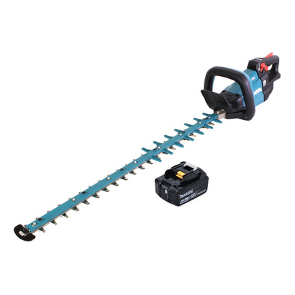 Makita DUH 752 G1 Cordless Hedge Trimmer 75cm Brushless 18V + 1x Battery 6.0 Ah - without charger