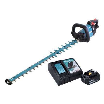 Makita DUH 752 RG1 Cordless Hedge Trimmer 75 cm Brushless 18V + 1x Battery 6.0 Ah + Charger