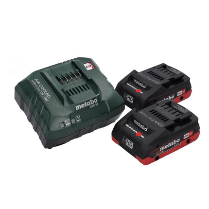 Metabo RM 36-18 LTX BL 36 Akku Rasenmäher 36 V ( 2x 18 V ) LTX Brushless + 2x Akku 4,0 Ah + Ladegerät - Toolbrothers