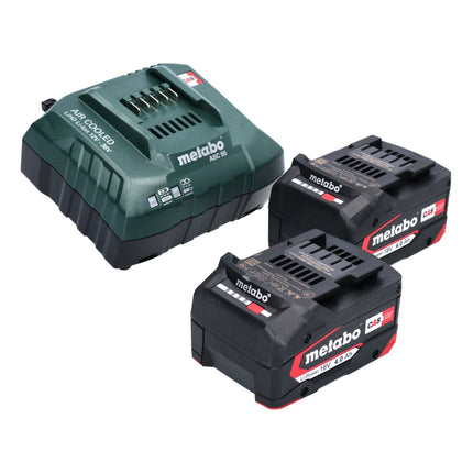 Metabo KHA 18 LTX Marteau sans fil 2,2 J 18V SDS Plus + 2x Batteries 4,0 Ah + Chargeur + Coffret MetaBOX  (600210500)