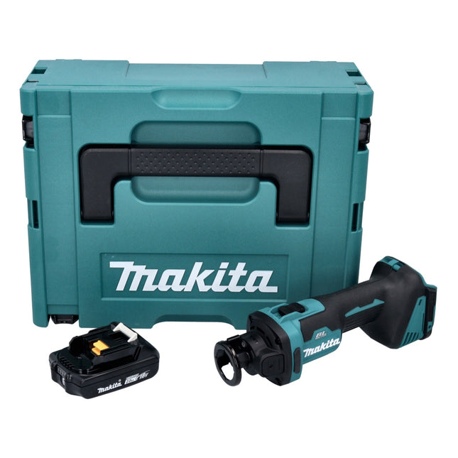 Makita DCO 181 A1J Cordless rotary cutter 18 V 32000 rpm brushless + 1x rechargeable battery 2.0 Ah + Makpac - without charger