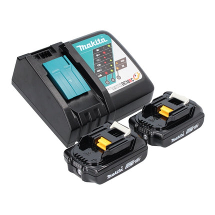 Avvitatore a cricchetto a batteria Makita DWR 180 RA 18 V 47,5 Nm 1/4" 3/8" + 2x batteria ricaricabile 2,0 Ah + caricabatterie