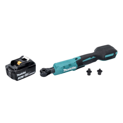 Makita DWR 180 F1 Akku Ratschenschrauber 18 V 47,5 Nm 1/4" 3/8" + 1x Akku 3,0 Ah - ohne Ladegerät