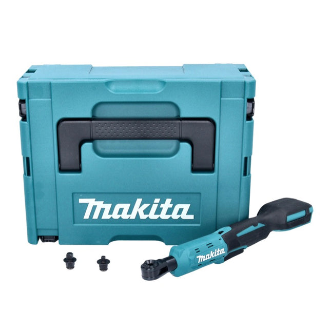 Avvitatore a cricchetto a batteria Makita DWR 180 ZJ 18 V 47,5 Nm 1/4" 3/8" + Makpac - senza batteria, senza caricabatterie