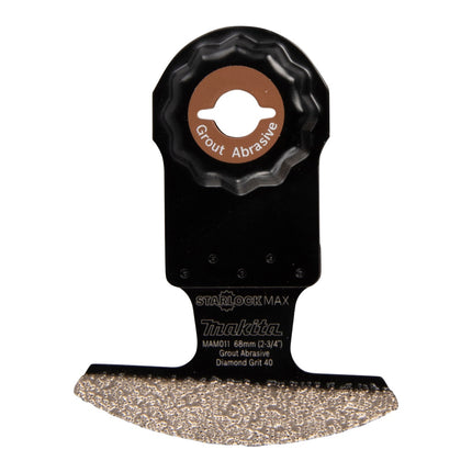 Makita MAM011 hoja de sierra segmentada de diamante Starlock Max 68 x 30 mm 4 piezas (4x B-66519) K40