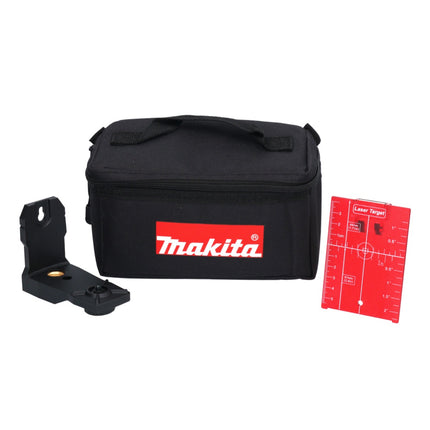 Láser de líneas cruzadas con batería Makita SK 105 DZ 12 V máx. 25 m rojo Solo: sin batería, sin cargador