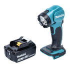 Makita DEADML 815 F1 LED cordless hand lamp 14.4 - 18 V 160 lm + 1x rechargeable battery 3.0 Ah - without charger