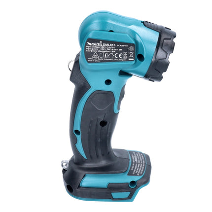 Makita DEADML 815 RT LED cordless hand lamp 14.4 - 18 V 160 lm + 2x rechargeable battery 5.0 Ah + charger