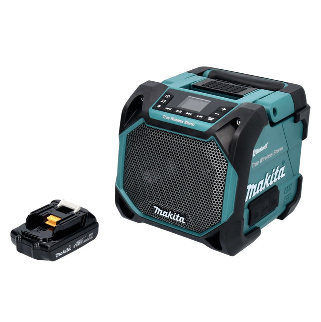Makita DMR 203 A1 Bluetooth speaker 12 V 18 V IP64 + 1x rechargeable battery 2.0 Ah - without charger
