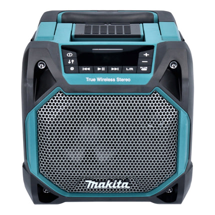 Makita DMR 203 RA1 Bluetooth Lautsprecher 12 V 18 V IP64 + 1x Akku 2,0 Ah + Ladegerät