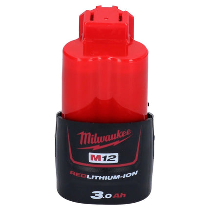 Juego de baterías Milwaukee 2x M12 B3 12 V 3.0 Ah / 3000 mAh Li-Ion ( 2x 4932451388 )