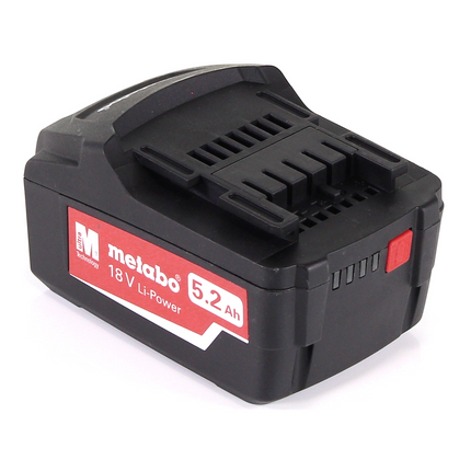 Metabo set básico de batería 18V con 2x batería 5.2Ah + cargador ASC 145 ( 685051380 )