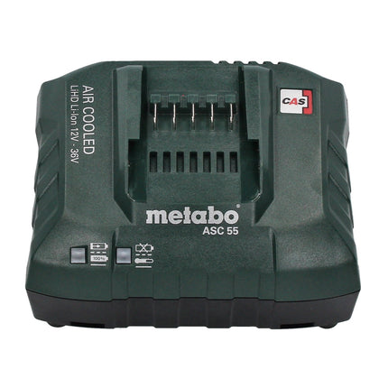 Metabo Basis Set 1x LiHD Akku 4,0 Ah 18 V CAS Li-Ion Akku + 1x LiHD Akku 5,5 Ah + Ladegerät ASC 55 ( 685160000 ) - Toolbrothers