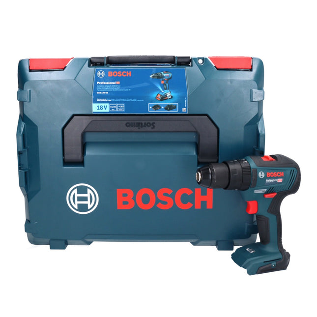 Bosch GSB 18V-55 Taladradora de percusión profesional con acumulador 18 V 55 Nm sin escobillas + L-Boxx - sin acumulador, sin cargador ( 06019H5303 )