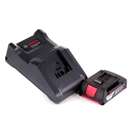 Lijadora excéntrica a batería Bosch GEX 18V-125 Professional 18 V 125 mm sin escobillas + 1x batería 2,0 Ah + cargador + L-BOXX