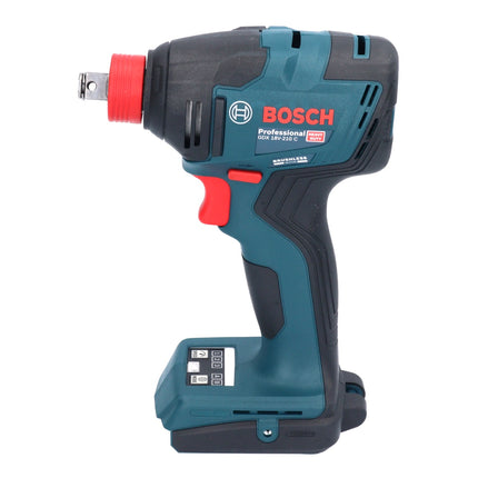Bosch GDX 18V-210 C Professional Akku Drehschlagschrauber 18 V 210 Nm Brushless + 2x Akku 2,0 Ah + Ladegerät + Connectivity Modul + L-Boxx