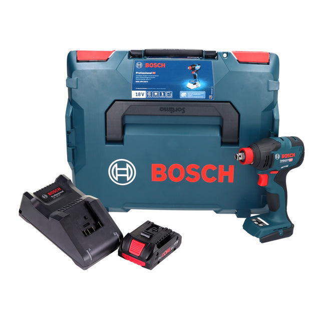 Bosch GDX 18V-210 C Professional cordless impact wrench 18 V 210 Nm brushless + 1x ProCORE rechargeable battery 4.0 Ah + charger + connectivity module + L-Boxx