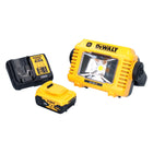 DeWalt DCL 077 P1 Projecteur de travail LED sans fil 12 V 18 V 2000 lm IP54 + 1x batterie 5,0 Ah + chargeur