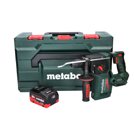 Metabo KH 18 LTX BL 24 Akku Bohrhammer 18 V 2,2 J SDS Plus Brushless + 1x Akku 5,5 Ah + metaBOX - ohne Ladegerät