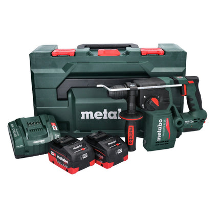 Metabo KH 18 LTX BL 24 cordless hammer drill 18 V 2.2 J SDS Plus Brushless ( 601713660 ) + 2x rechargeable battery 5.5 Ah + charger + metaBOX