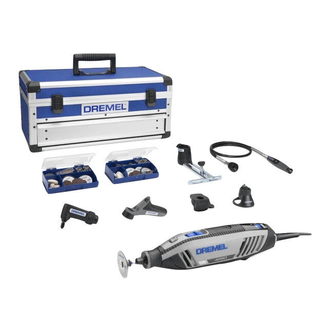 Utensile multifunzione Dremel 4250 175 Watt + set di accessori da 128 pezzi + accessori + valigetta ( 4250-6-128 )