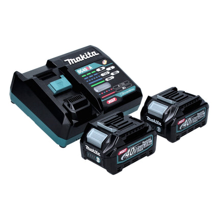 Makita GA 038 GD2 cordless angle grinder 40 V max. 230 mm brushless XGT + 2x rechargeable battery 2.5 Ah + charger