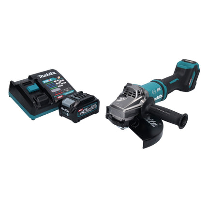 Makita GA 038 GM1 Smerigliatrice angolare a batteria 40 V max. 230 mm Brushless XGT + 1x batteria 4,0 Ah + caricabatteria
