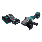Makita GA 038 GM1 Smerigliatrice angolare a batteria 40 V max. 230 mm Brushless XGT + 1x batteria 4,0 Ah + caricabatteria