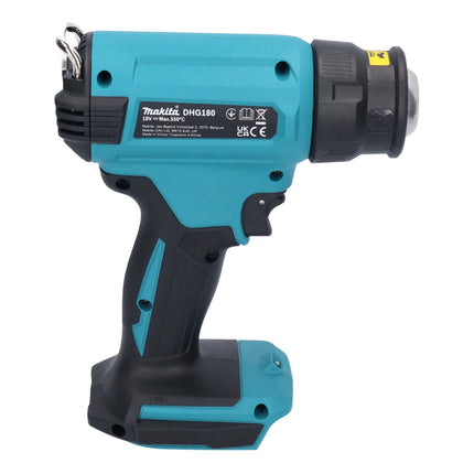 Makita DHG 180 RM Akku Heissluftgeblaese 18 V 550 C 2x Akku 4 0 Ah Ladegeraet 4 - toolbrothers