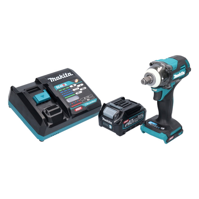 Makita TW 004 GA1 Akku Schlagschrauber 40 V max. 1/2" 350 Nm XGT Brushless + 1x Akku 2,0 Ah + Ladegerät