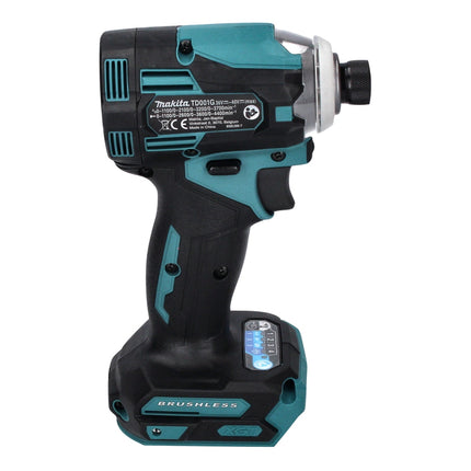 Makita TD 001 GA1 Akku Schlagschrauber 40 V max. 220 Nm 1/4" XGT Brushless + 1x Akku 2,0 Ah - ohne Ladegerät