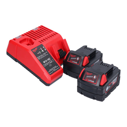 Taladro percutor inalámbrico Milwaukee M18 BPD-602 18 V 60 Nm + 2x baterías 6,0 Ah + cargador