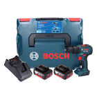 Bosch GSB 18V-55 Professional Perceuse-visseuse à percussion sans fil 18 V 55 Nm Brushless + 2x batterie 4,0 Ah + chargeur + L-Boxx