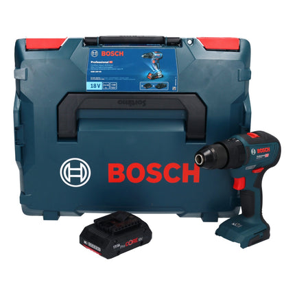 Bosch GSB 18V-55 Professional cordless impact drill 18 V 55 Nm brushless + 1x ProCORE rechargeable battery 4.0 Ah + L-Boxx - without charger