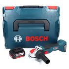 Bosch GWX 18V-10 Professional cordless angle grinder 18 V 125 mm X-LOCK Brushless + 1x rechargeable battery 5.0 Ah + L-Boxx - without charger