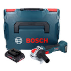 Bosch GWX 18V-10 Amoladora angular profesional sin cable 18 V 125 mm X-LOCK Brushless + 1x acumulador ProCORE 4,0 Ah + L-Boxx - sin cargador