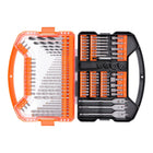 WellCut 101 pcs. bit and drill bit set in case 1/4